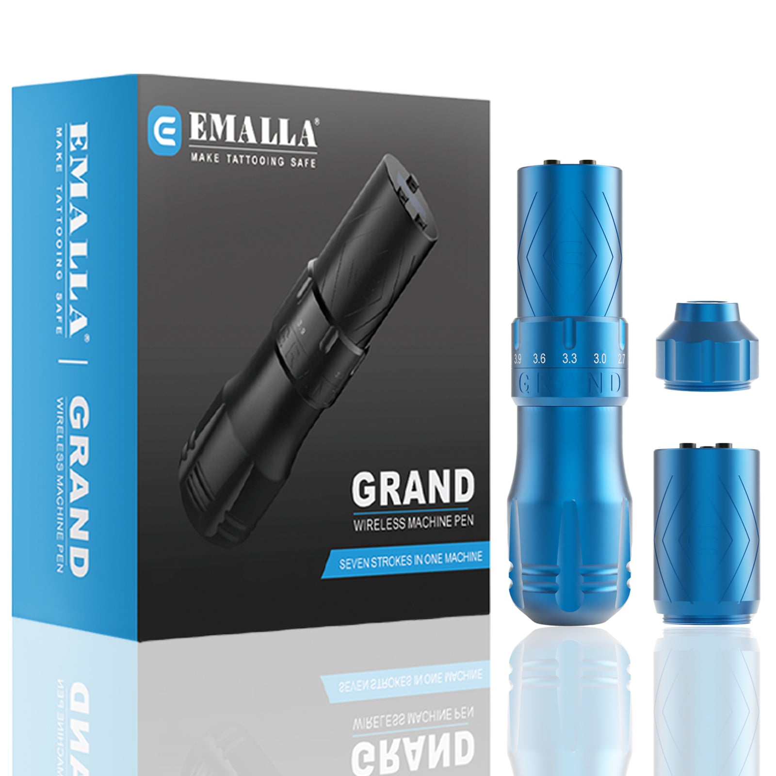 EMALLA GRAND Wireless Pen Machine 2 Battery Pack (BLUE)