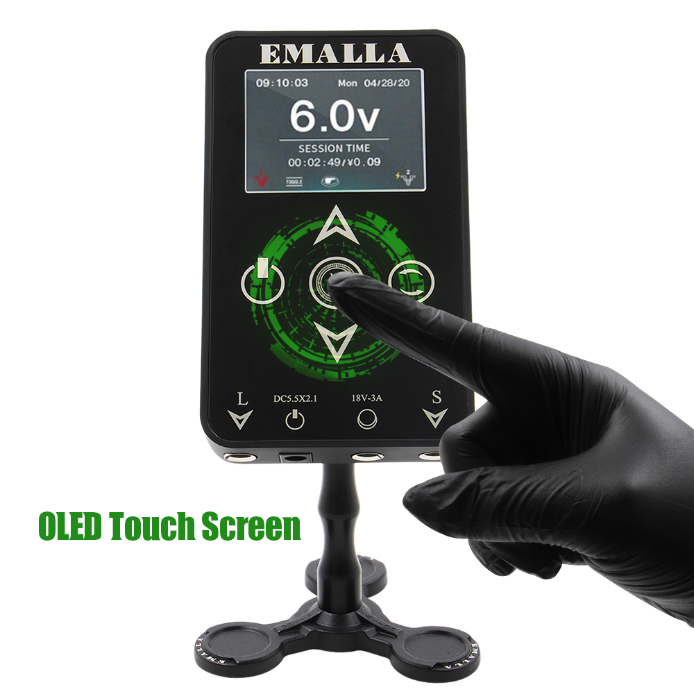EMALLA SOVER Touch Tattoo Power Supply