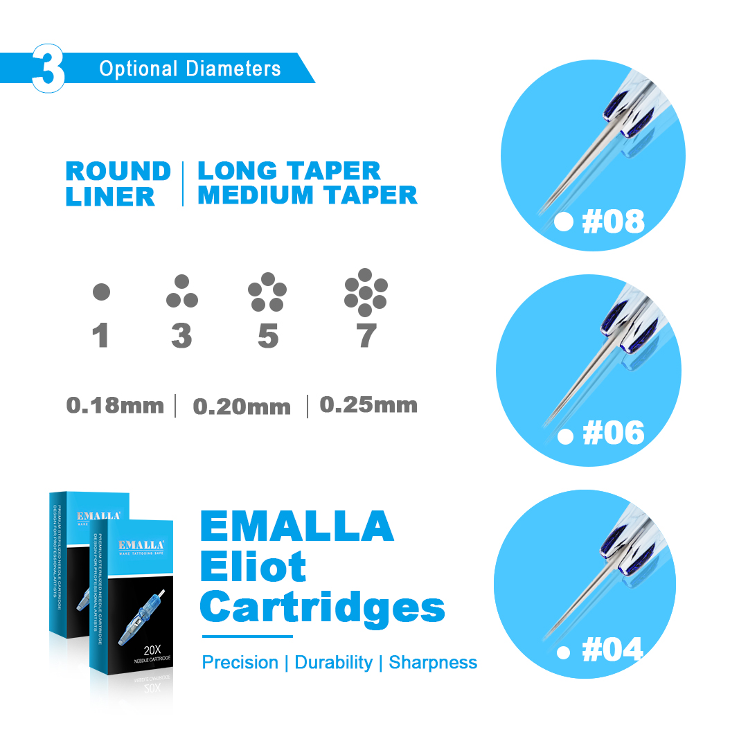 EMALLA ELIOT Round Liner Cartridges