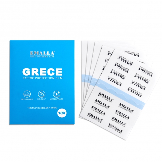 EMALLA GRECE TATTOO PROTECTION FILM PACK (15CMX10CM)