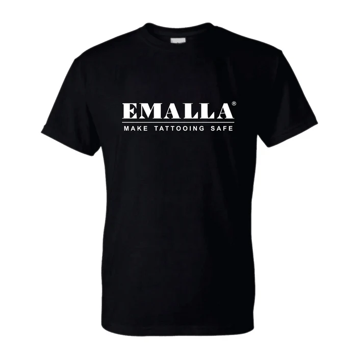 EMALLA BLACK T-SHIRT