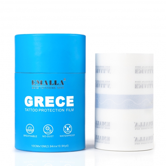 EMALLA GRECE 0.02MM MATTE TATTOO PROTECTION FILM ROLL (10CMX10M)