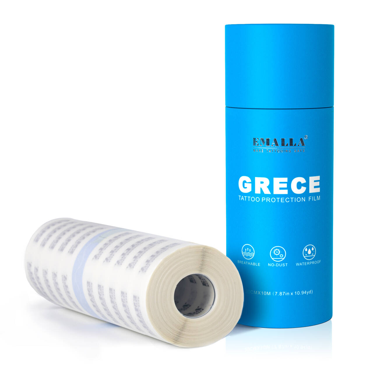 EMALLA GRECE 0.02MM MATTE TATTOO PROTECTION FILM ROLL (20CMX10M)