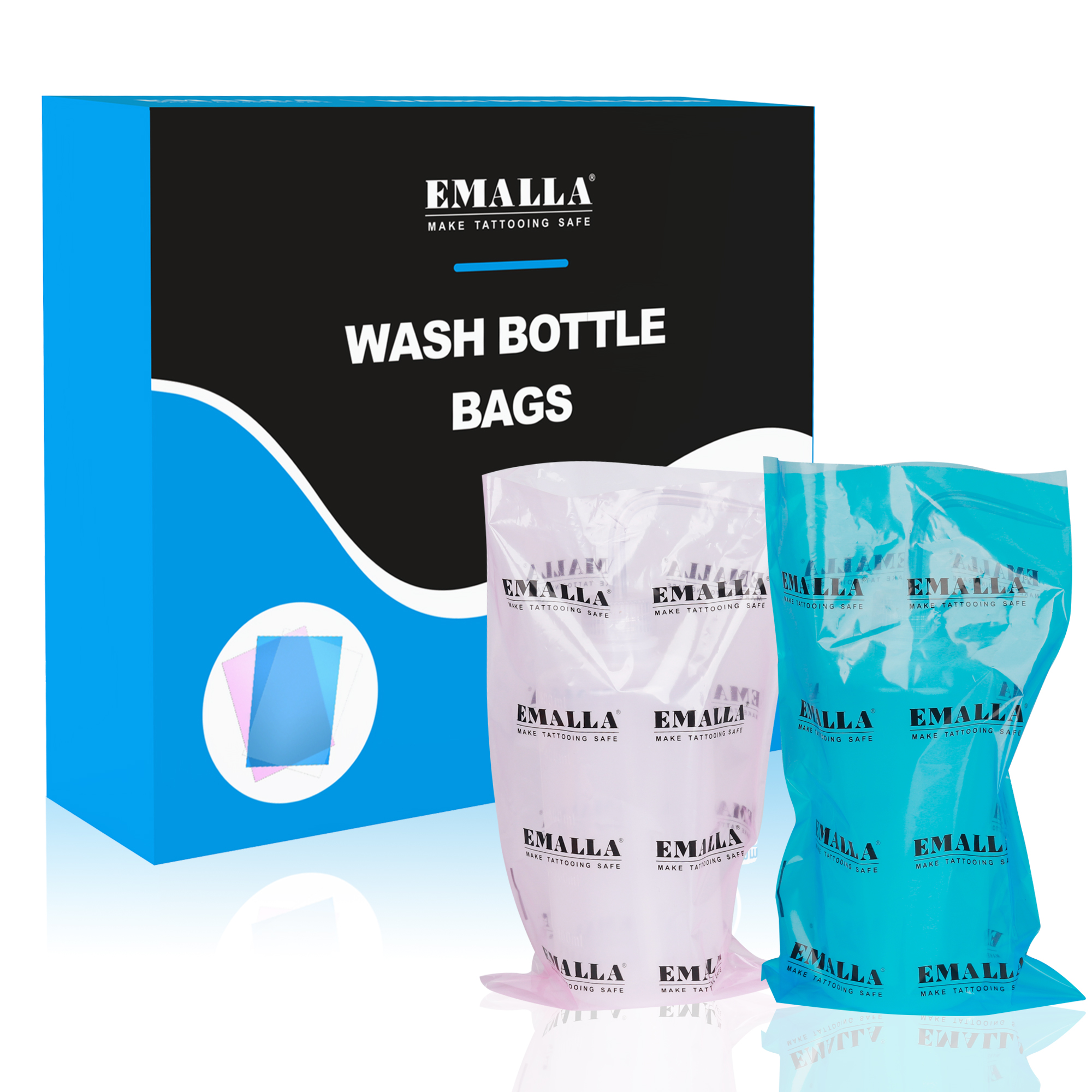 EMALLA WASH BOTTLE BAGS 250PCS