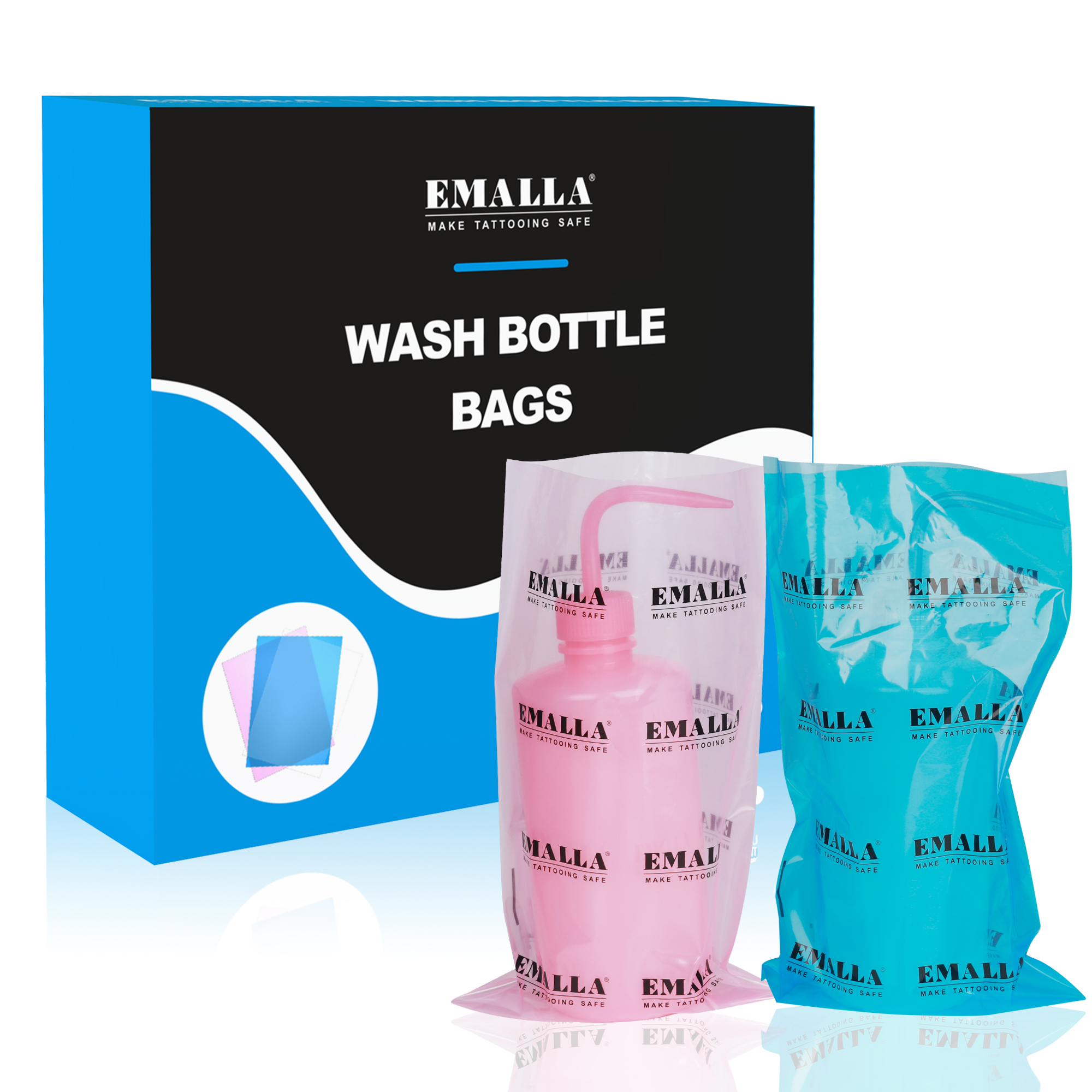 EMALLA WASH BOTTLE BAGS 250PCS