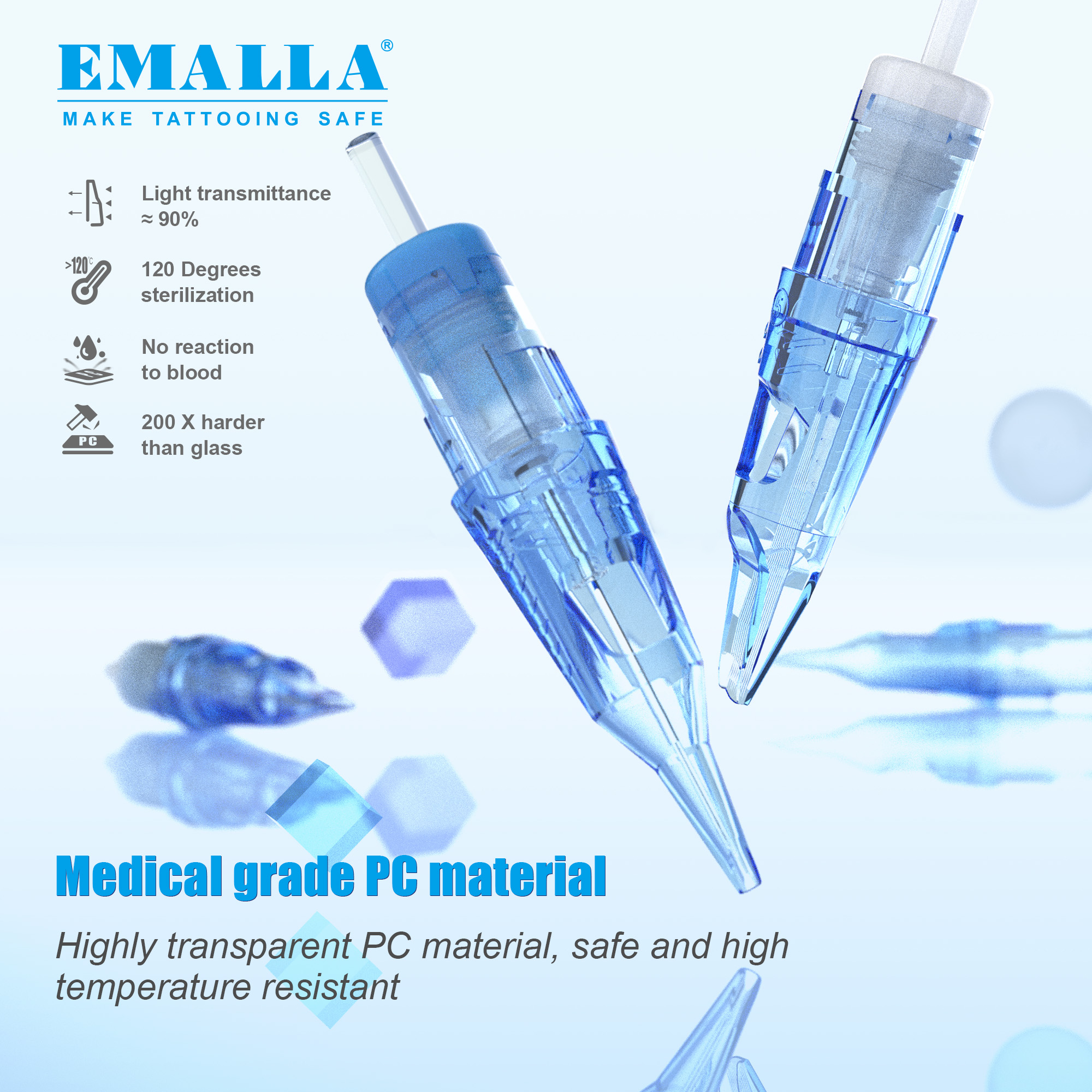 EMALLA ELIOT PRO Cartridge Needles 10pcs