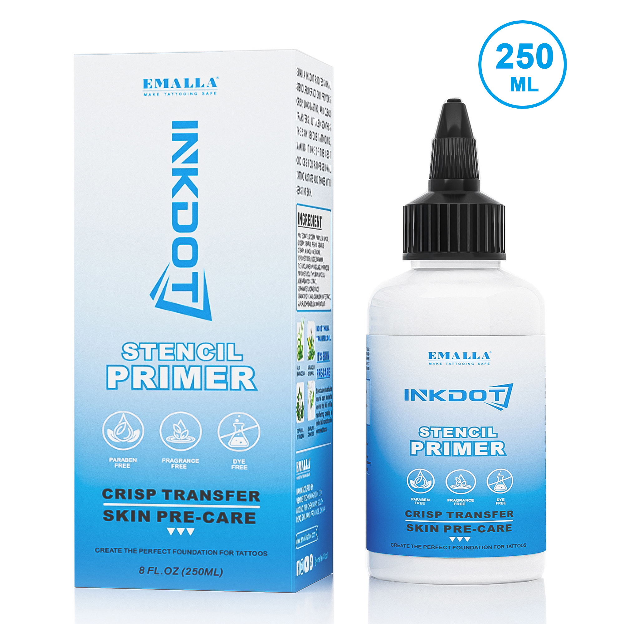 EMALLA INKDOT Professional Stencil Primer 250ML