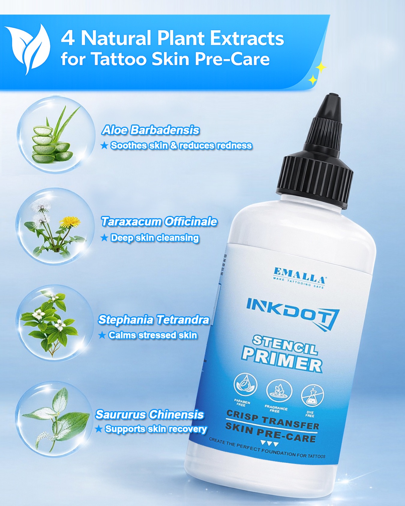 EMALLA INKDOT Professional Stencil Primer 120ML