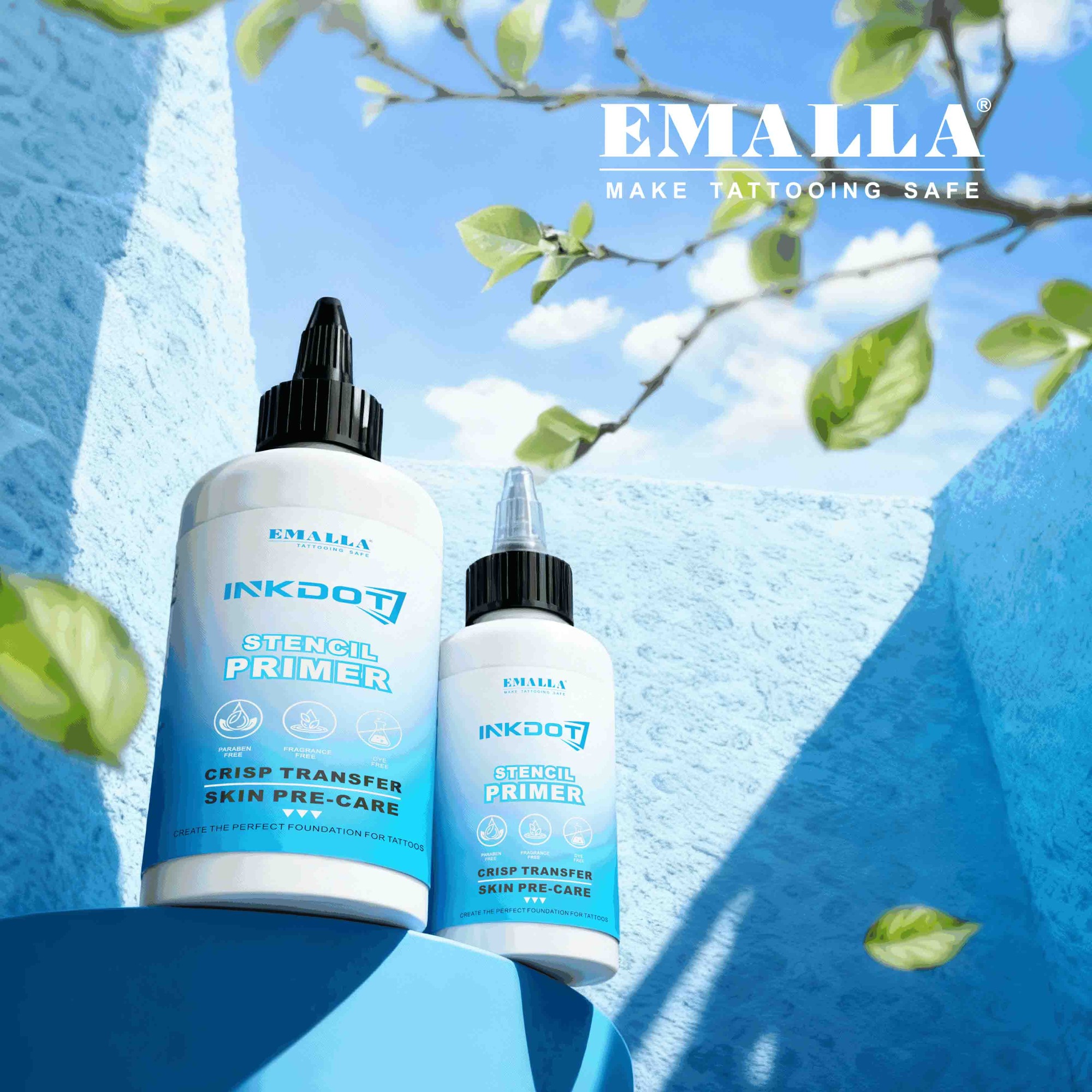 EMALLA INKDOT Professional Stencil Primer 120ML