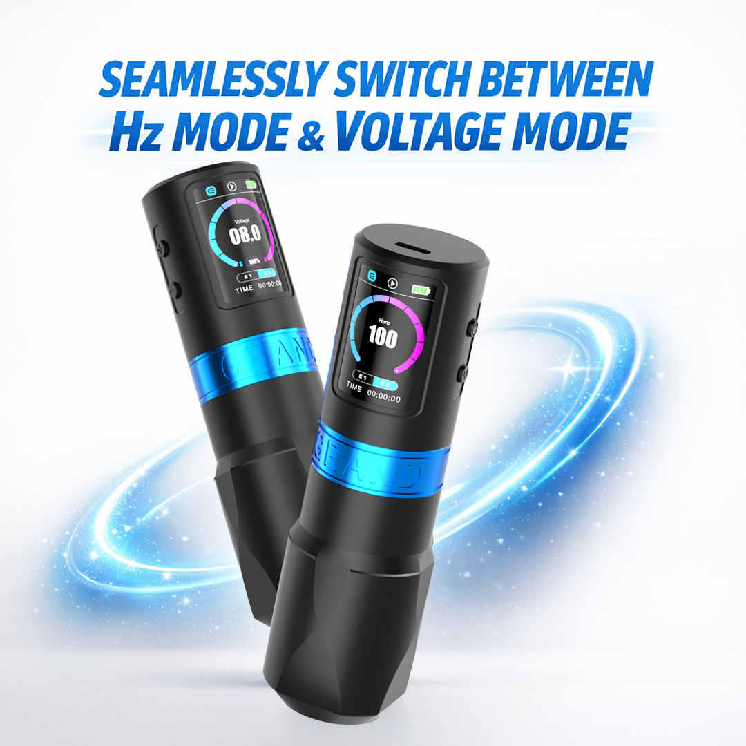 EMALLA GRAND G5 WIRELESS PEN MACHINE 2 Batteries+2 Grips Pack (3.5MM)