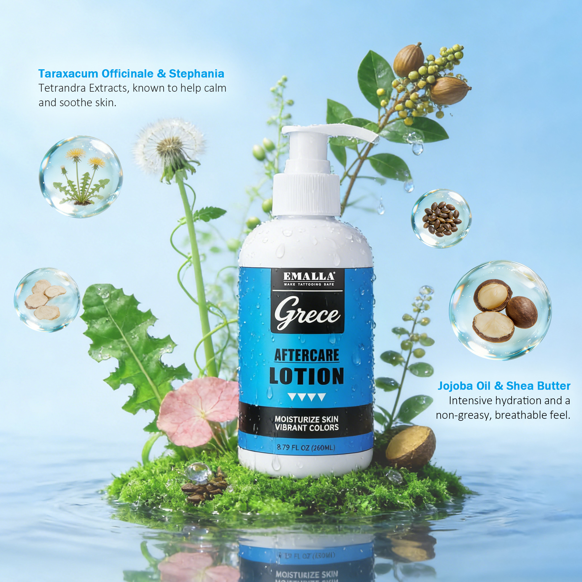 EMALLA GRECE Daily Aftercare Lotion (260ML)