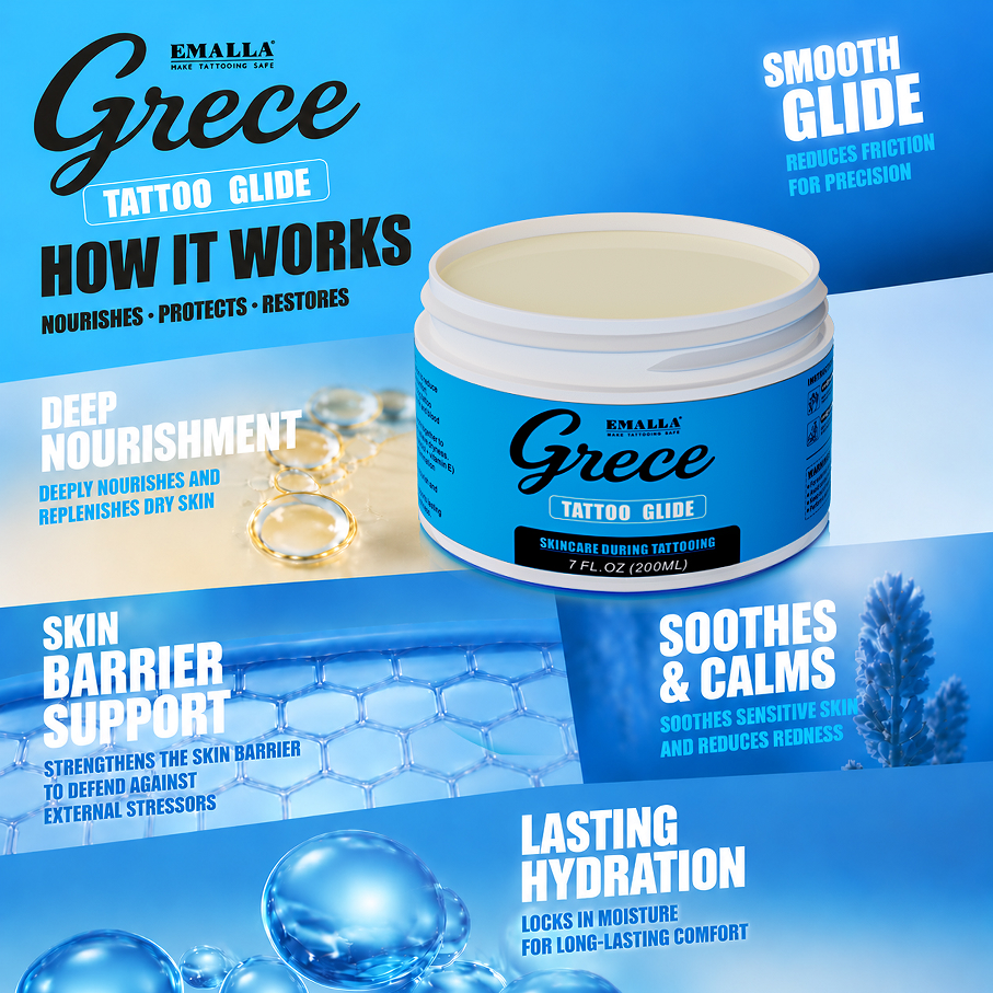 EMALLA GRECE Tattoo Glide(200ML)
