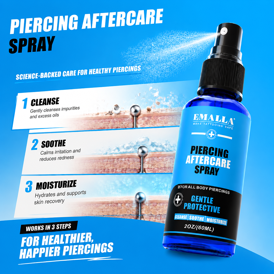 EMALLA Piercing Aftercare Spray (60ML)