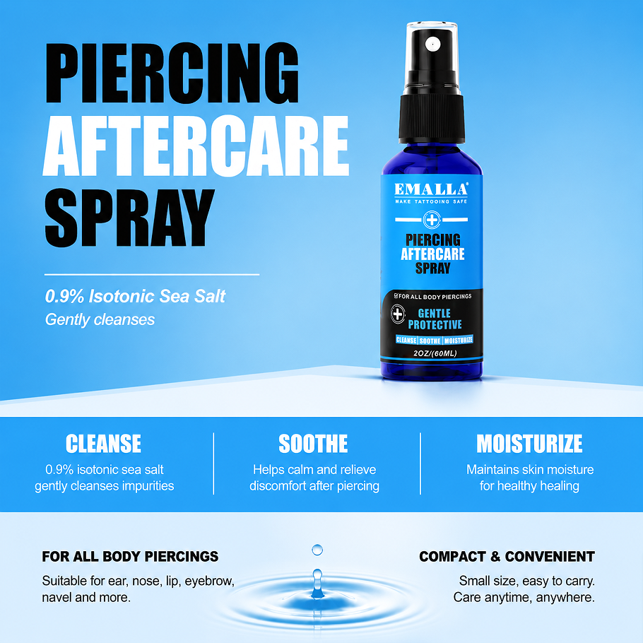 EMALLA Piercing Aftercare Spray (60ML)