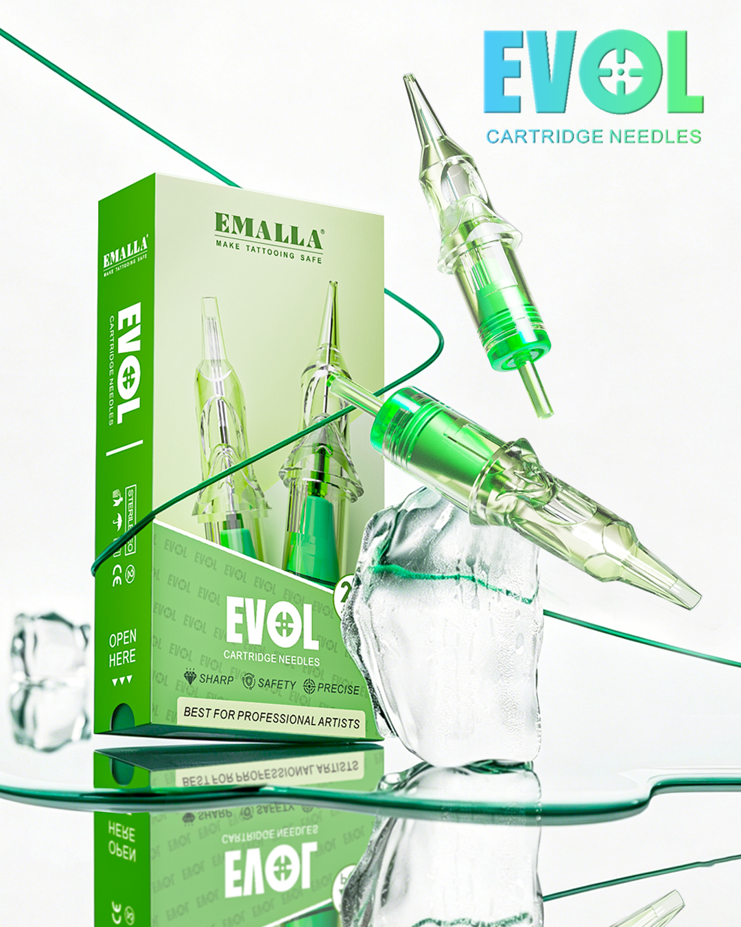 EMALLA EVOL Tattoo Cartridge Needles 20pcs